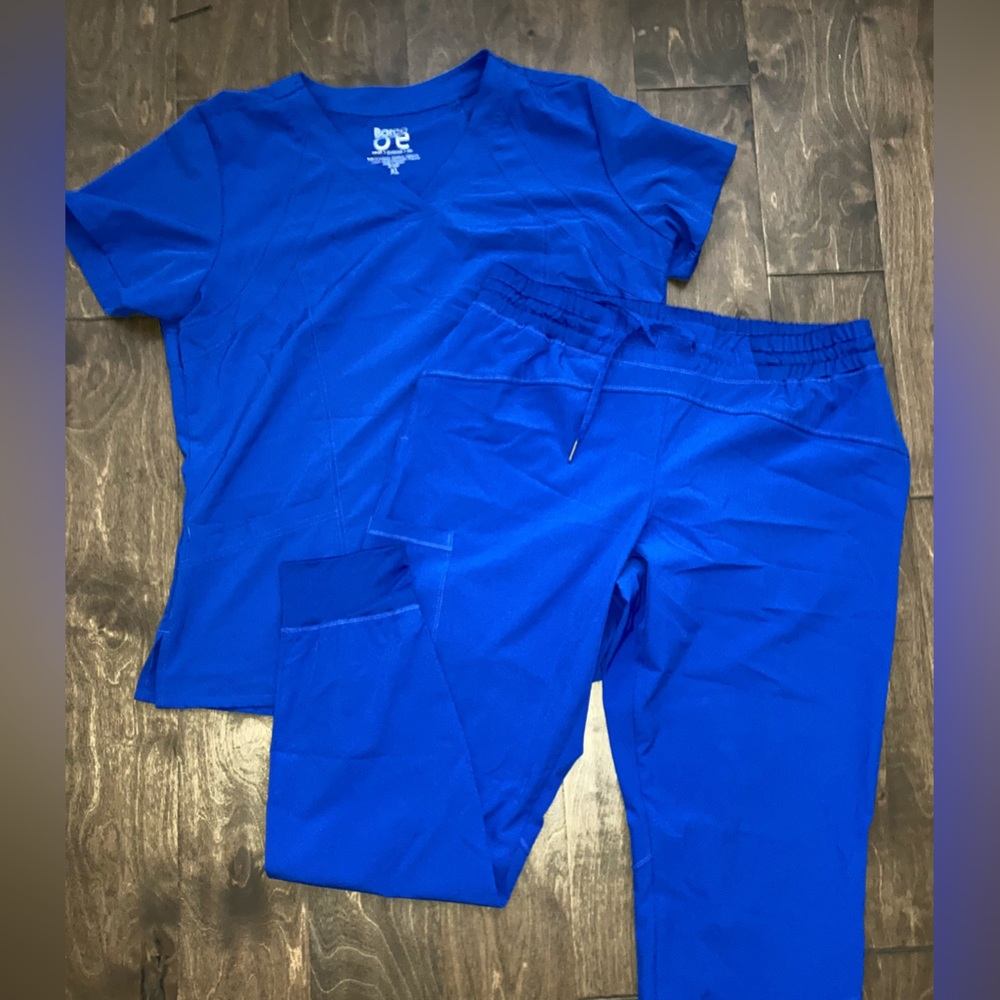 Barcode One Scrubs, Royal blue